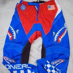 O'Neal Element Series Afterburner Off Road Motocross Dirt Bike Riding Pants